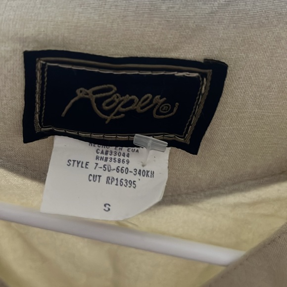 Vintage roper western shirt, size S - Picture 4 of 5